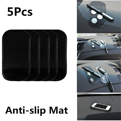 #ad 5pcs Car Magic Anti Slip Dashboard Sticky Pad Non slip Mat GPS Cell Phone Holder $8.31