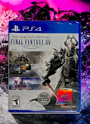 #ad Final Fantasy XIV Online Complete Edition PS4 StormbloodHeavenswardRealm *NEW* $32.15