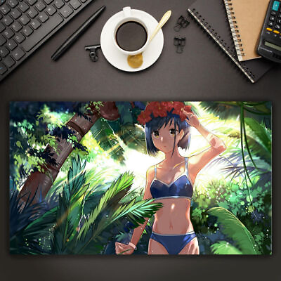 #ad Anime Darling in the FranXX Ichigo Blue Hair Short Hai Playmat mat CCG custom $32.99