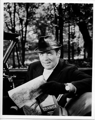 #ad Patrick McGoohan 8x10 publicity photo seated in car Danger Man TV series $24.99
