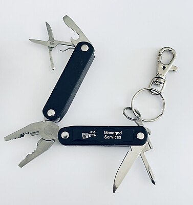 #ad Williams Companies Communication Oil amp; Gas Multi Tool Keychain Promotional Gift $14.99