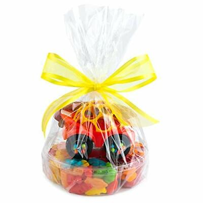 Clear Basket Bags 12quot; X 18quot; Cellophane Gift Bags For Small Baskets And Gifts 1.2 $9.19