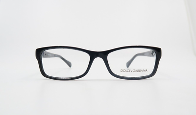#ad Dolce amp; Gabbana DG 3228 501 53mm Black with Silver DG Unisex New Eyeglasses. $69.00