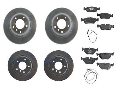 #ad Front Rear Full Genuine Brake Kit Disc Rotors Pads Set For BMW E46 325i 325Ci $700.74