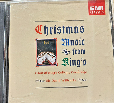 #ad Christmas Music from King#x27;s College Cambridge David Willcocks Classical CD $17.50