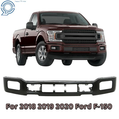 #ad Steel Front Bumper Assembly Kit For 2018 2019 2020 Ford F 150 Pickup Primered $158.99