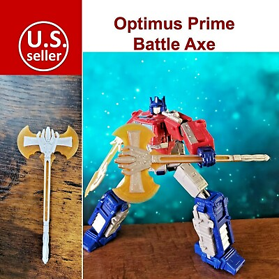#ad Battle Energon Axe for Optimus Prime Upgrade Kit Transformers Kingdom TF Lab $11.39