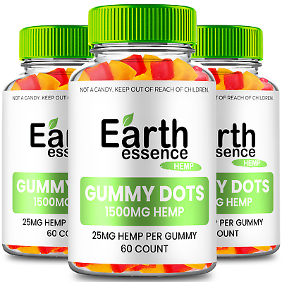 #ad Earth Essence Gummy Dots Official Formula 3 Pack $79.99