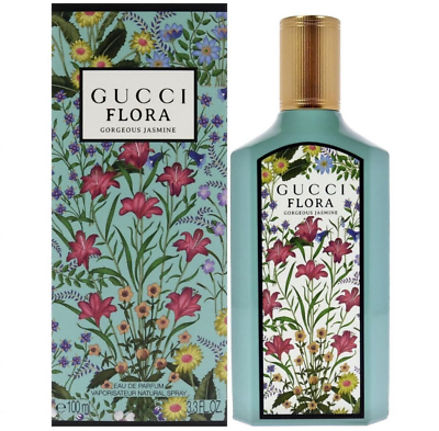 #ad Flora Gorgeous Jasmine By Gucci Eau De Parfum EDP 3.3 Oz Perfume For Women NIB $69.99