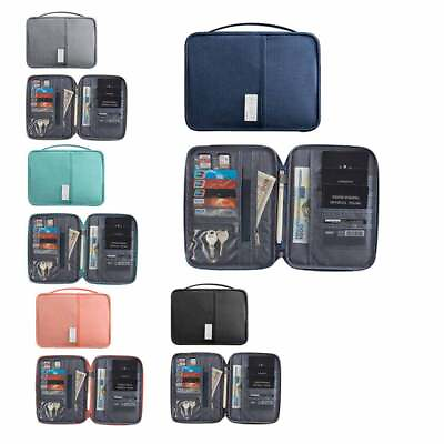 #ad Travel waterproof document wallet RFID bag home case organizer $12.76