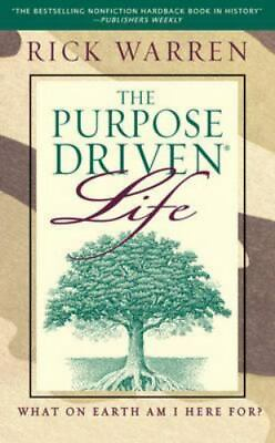 #ad The Purpose Driven Life: What on Earth am I Rick Warren 0310264138 paperback $4.57