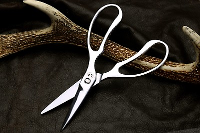 #ad Yoshihiro All Stainless Steel Japanese Kitchen Shears Scissors 7.5quot; 190mm $94.99