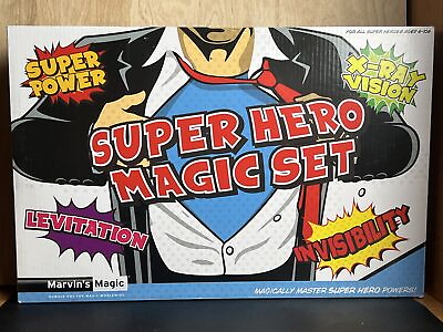 #ad Marvin#x27;s Magic Super Hero Magic Trick Set New Kids Toy Gift Age 6 $22.99