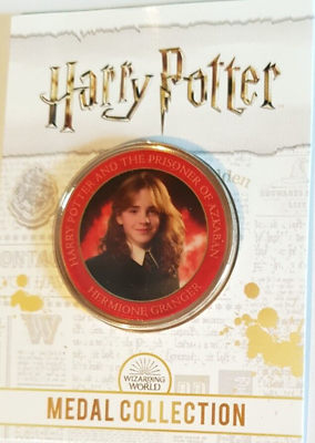 #ad Harry Potter Medal Wizarding World Rare and new HERMIONE GRANGER GBP 24.95