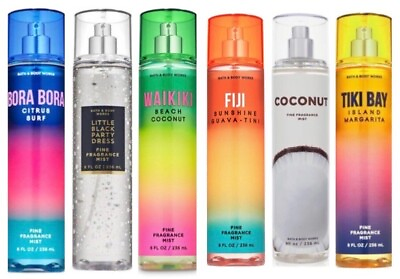 #ad Bath and Body Works Fine Fragrance Mist 8 fl oz Body Mist 🌷 Choose Your Scent $18.95