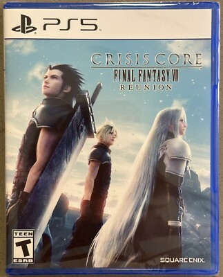 #ad Crisis Core: Final Fantasy VII Reunion PlayStation 5 2022 PS5 New amp; Sealed $69.98