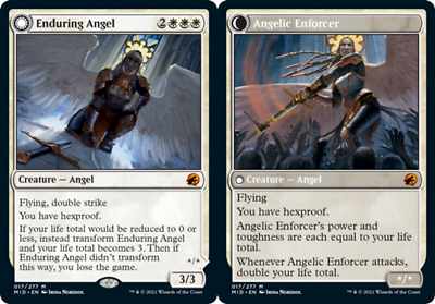 #ad Enduring Angel Angelic Enforcer x1 Magic the Gathering 1x Innistrad: Midnight $3.10