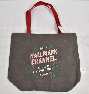 #ad Hallmark Channel Christmas Magic Canvas Tote Bag $24.99