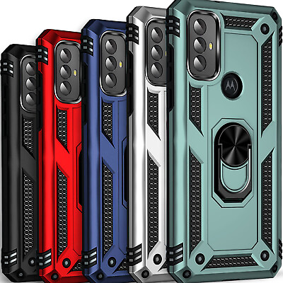 #ad For Motorola Moto G Play 2023 Phone Case Shockproof Cover Tempered Glass Screen $6.99