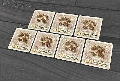#ad Rivals For Catan Card Game City Card x7 Official Replacement Game Pieces $1.99