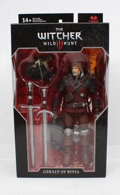 #ad W6 McFarlane Toys The Witcher Wild Hunt Action Figure Geralt Of Rivia $25.95