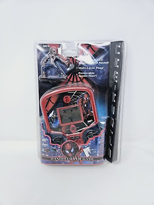 #ad SPIDERMAN HANDHELD LCD GAME WITH FIGURE 2002 MGA ENTERTAINMENT NEW Sealed $23.74