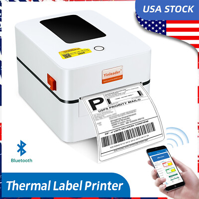 #ad #ad Bluetooth PC hermal Printer 4x6 Label Shipping Printer ForUPSUSPSEtsyeBay $55.24