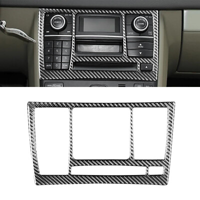 #ad 1Pcs Front Center Console CD Panel Frame Cover Trim Fit For Volvo XC90 2003 2014 $17.39
