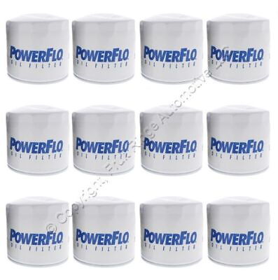 #ad 12 Old Stock Power Flo Oil Filters for SL10017 $80.74