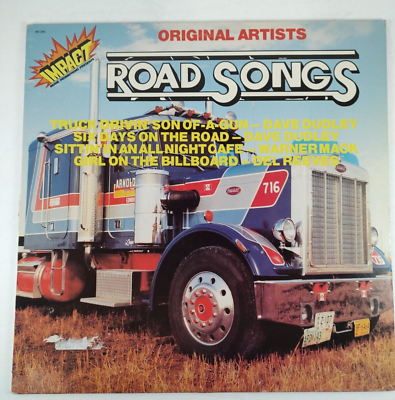 #ad Various Artists Road Songs 1980 Vinyl LP Compilation Impact BC 280 $8.75