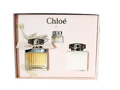 #ad CHLOE by Chloe 3 PIECE GIFT SET 2.5 OZ EAU DE PARFUM SPRAY NEW Box for Women $110.00