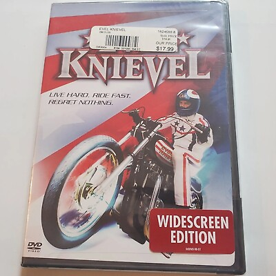 #ad #ad NEW Evel Knievel Live Hard Ride Fast Regret Nothing DVD 2005 Motorcycle EVIL TNT $9.97
