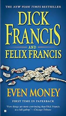 #ad Even Money Paperback By Francis Dick GOOD $3.94