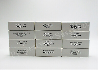 #ad Guerlain sample spray perfume vials use menu combined shipping $9.95