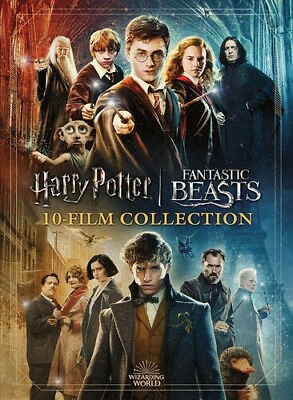 #ad Harry Potter Movies 1 8 amp; Fantastic Beasts 1 2 DVD 10 Films Collection Brand New $15.99