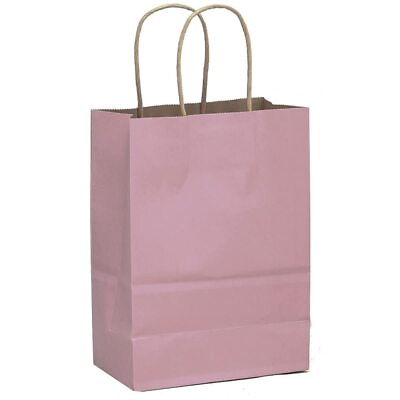 #ad #ad 32 Packs Light Pink Paper Gift Bags with Handles Bulk 8.26quot;×6quot;×3.15quot; Small Si... $24.13