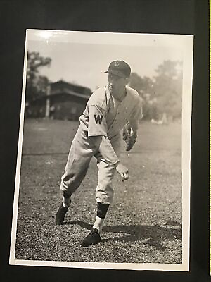 #ad 1938 Jimmy DeShong Washington Senators Spring Training Press Photo $14.99