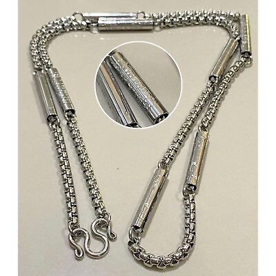 #ad Yant Thai Amulet Stainless Steel Necklace Chain Length 28quot; Size 4.5mm $33.50