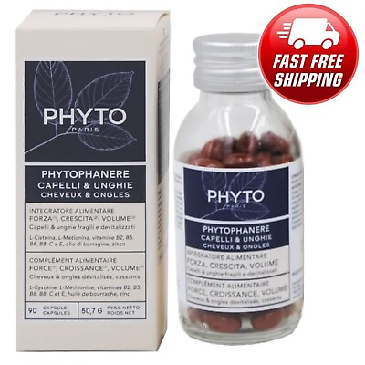 #ad Phyto Phytophanere Hair amp; Nails Supplement 120 Caps 2 Month Supply ExpDate: 2027 $27.96