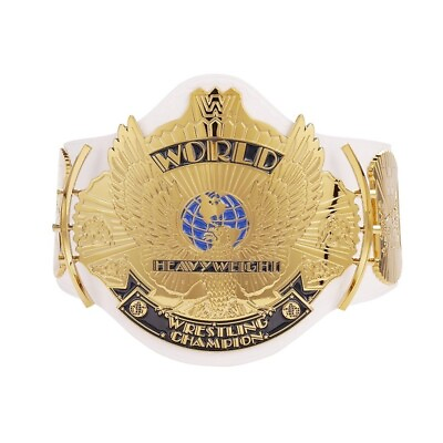 #ad wwe White Winged Eagle Championship Title Belt World Heavyweight Wrestling Belt $129.99