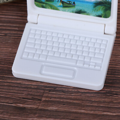 #ad Creative gift Dollhouse Miniature Modern Computer Furniture ESN*AY $1.22