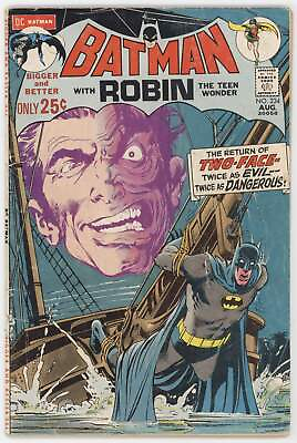 #ad Batman 234 DC 1971 GD VG 1st Silver Age Two Face Neal Adams Deny O#x27;Neil $187.00