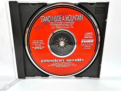 #ad HTF Preston Smith Stand Inside A Mountain Promotional CD 1990 $19.99