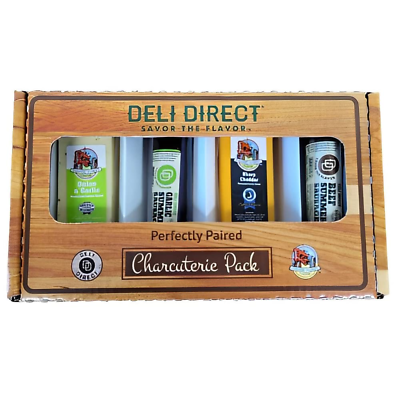 Deli Direct Wisconsin Meat and Cheese Gift Basket Food Gifts for Dad Men Hu.. $59.15