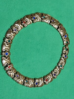 #ad Vintage Necklace Gripoix Style $60.00
