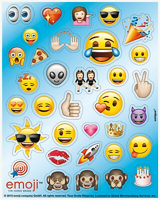 #ad Emoji Stickers Emoji Party Emoji Birthday Kids Birthday Party Favor $5.00