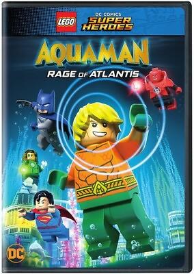 #ad LEGO DC Super Heroes: Aquaman Rage Of Atlantis DVD 2018 Anime $11.90