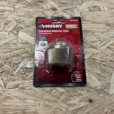 #ad Husky Tub Drain Removal Tool 1004870668 Open Box $13.99