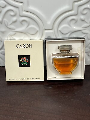 #ad New Vintage Corded Caron Fleurs de Rocaille PARFUM pure perfume Extrait NIB $285.00