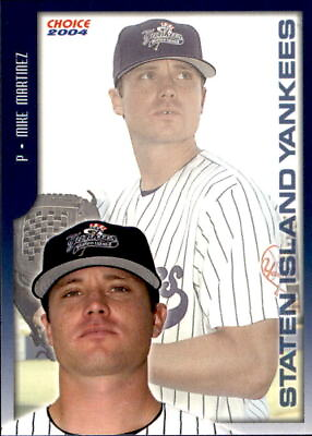 #ad 2004 Staten Island Yankees Choice #19 Mike Martinez Downey Anaheim California CA $12.99